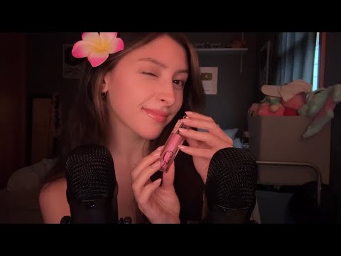 A Whisperful ASMR ❀ ✿ ❀ up close & distant rambles, mic brushing, tapping :)