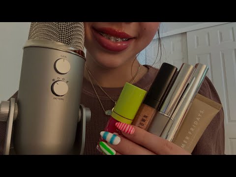 lippie collection ASMR 💋💄| part 1 | mouth sounds, over explaining, tapping