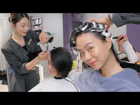 ASMR A Master’s Incredible Haircut & 15-Step Heavenly Korean Head Spa