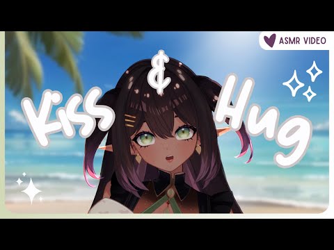 Hugs & Smooches! 🌙 #asmr #triggers  - DaChickTries