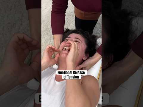 Emotional Release of Neck Tension #shorts