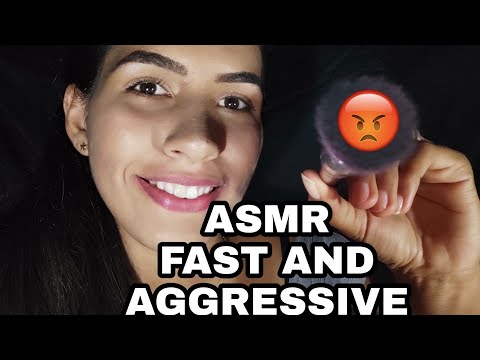 ASMR MAQUIANDO VOCÊ FAST AND AGGRESSIVE 😱