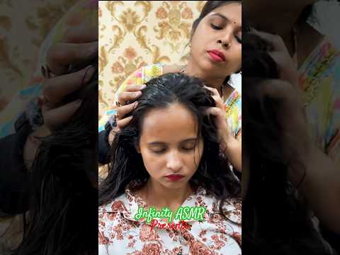 DEEP PRESSURE HEAD NECK EYE MASSAGE FOR INSOMNIA & STRESS RELIEF | Relaxation with Masseuse Doll