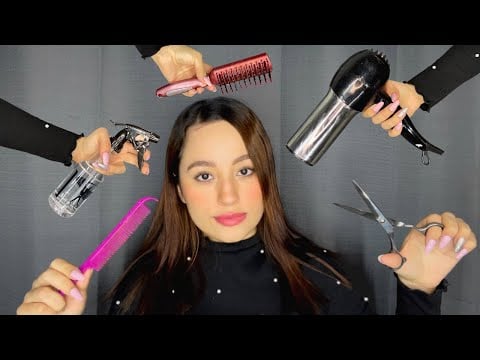 PELUQUERÍA PARA DORMIR - ROLEPLAY ASMR