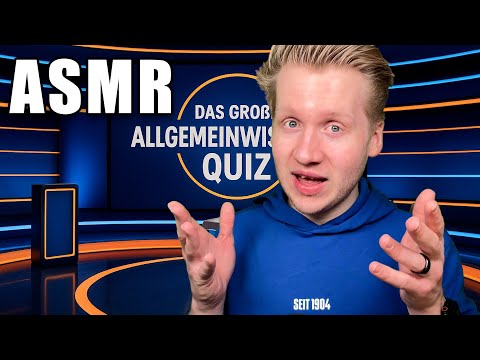 ASMR | Ich teste dein Allgemeinwissen!