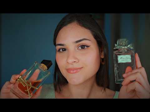 ASMR ROLEPLAY VENDEDORA SIMPÁTICA TE AJUDANDO A ESCOLHER SEU PERFUME ✨️