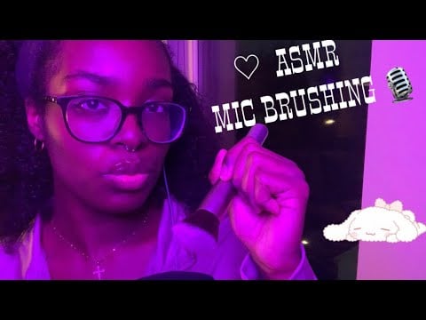 ASMR Mic Brushing 💤 | Gentle Up Close Brushing for Sleep & Relaxation