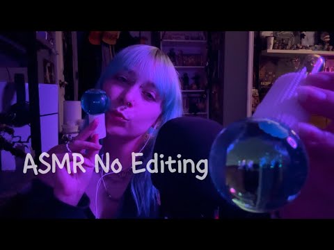 ASMR But I’m Not Allowed To Edit (Lofi/Went horribly)