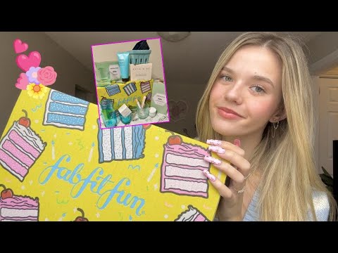 ASMR Spring FabFitFun Unboxing 🐣 (trigger assortment: beauty + home wear)