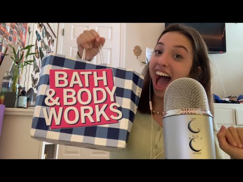 ASMR bath and body works candle haul