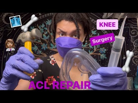 ASMR - Knee Surgery (Irina)
