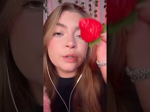 Strawberry makeup asmr #asmr #asmrsounds