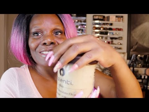 Talenti Sicilian Frozen Pistachio ASMR Eating Sounds