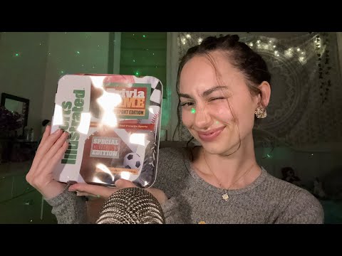 asmr sports trivia to help you knock out 😴