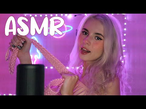 ASMR Pink Triggers 🎧 Tapping and Scratching 🌸 АСМР Розовые Триггеры для ТВОЕГО Сна