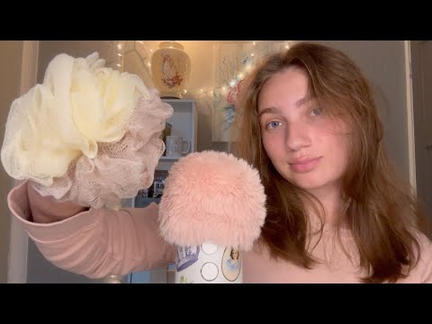 ASMR 🧽 10 Minutes of LOOFA POOFA (NO TALKING/background asmr)