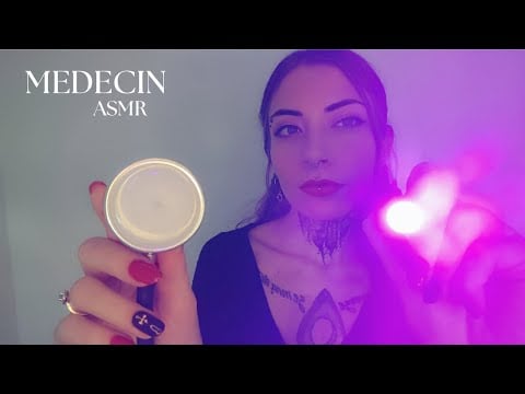 ASMR ROLEPLAY MEDECIN | CHECK UP ET EXAMEN POUR SOIGNER TA MIGRAINE