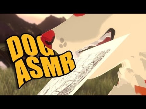 A Dog Eats Your Homework ASMR 📚 (Maw Sounds) [Mono]