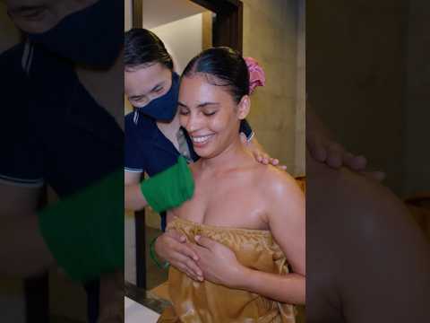ASMR: Amazing Vietnamese Bath Scrub and Full Body Massage #shorts
