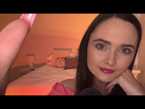 ASMR  Tapping, Scratching, & Whispers 💜 for tingles and sleep
