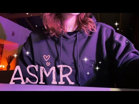 asmr быстро не назови то же, что и я // таппинг, скретчинг, звуки рук, болтаю🎀