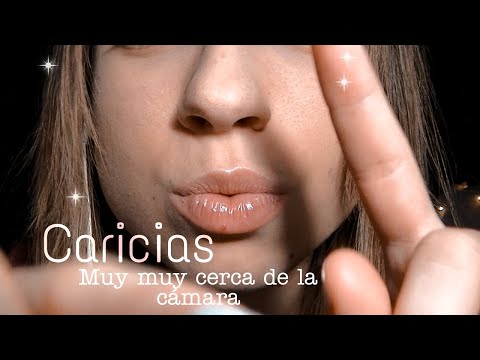 ASMR - Extremadamente CERCA DE LA CAMARA - Te toco la CARITA - Pau ASMR