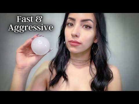 ASMR Fast & Aggressive - Unpredictable Triggers‼️