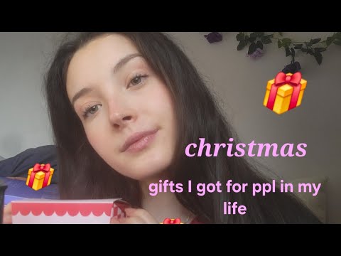 Gifts I got others (asmr)