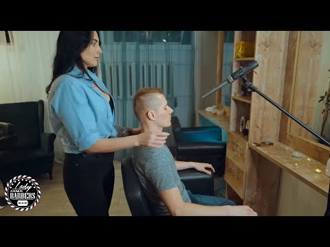 Luxury ASMR Head Massage by Barber Lady Helen for Men