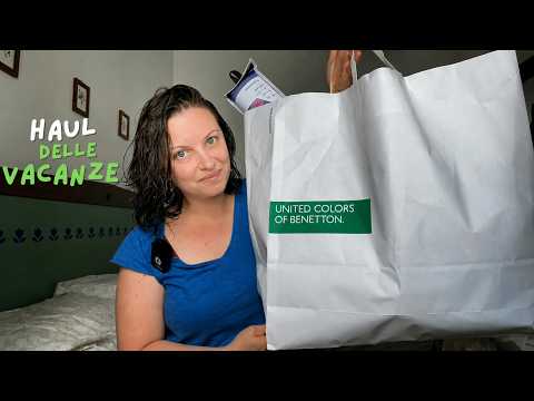 ASMR ITA 🛍️ Shopping in vacanza: vi mostro tutto
