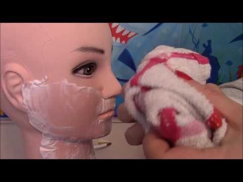 Asmr Role Play - Shaving Time Fun!  Shave / Face Massage  / Tingles ! ( Feat. Dylan123)