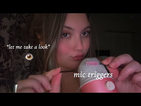 there’s something in your eye, let me take a look. stuttering/pitch changing/spoolie nibbling+more!