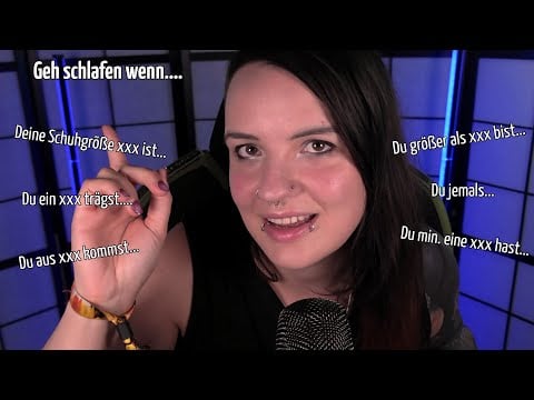 Du kannst jetzt schlafen gehen, wenn du... || Sanftes ASMR-Flüstern zum schnellen Einschlafen