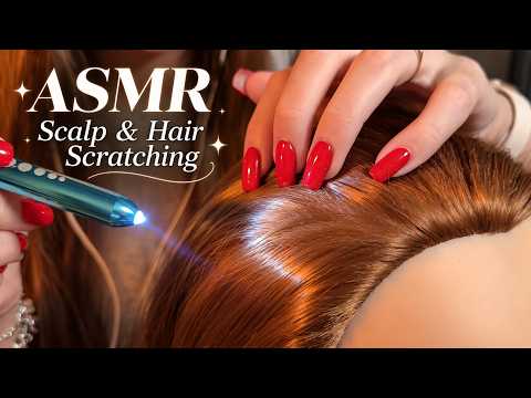💤 ASMR Scalp & Hair Scratching ✨ The Most Satisfying Tingless