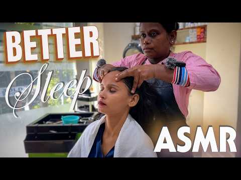 Intense Head Massage ASMR and Shampoo Massage to Sleep Better @Real Unisex Salon by Indian Masseuse