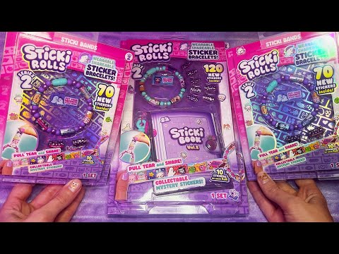 ASMR Mystery Stickers Opening + Collection (Whispered)