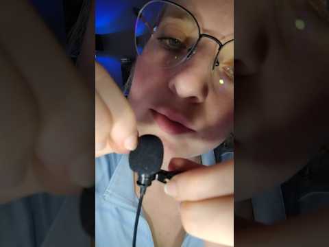ASMR mini mic bug searching 💙💤 #asmr #asmrbugs