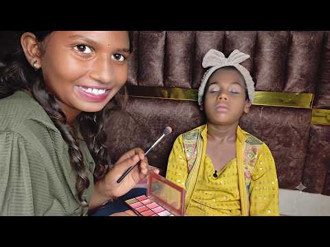 Baijanti’s Cute Makeup ASMR with Riya 💕✨ | Sweet Talks, Hugs & Sleepy Moments 😴