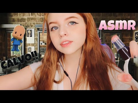 ASMR : MAS VOCÊ É CALVO !!! 😭