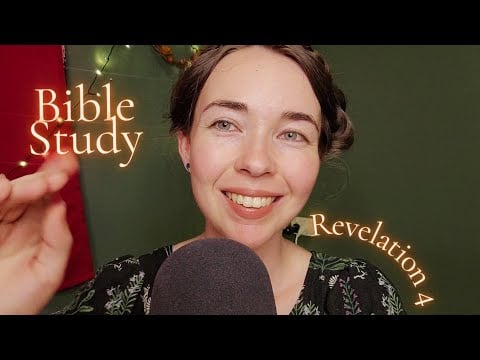 ASMR What do Angels Look Like? Bible Study 🔥 Revelation 4 Christian ASMR 