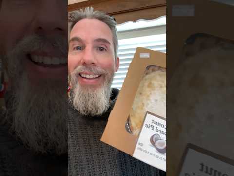 I found my month old coconut custard pie!
