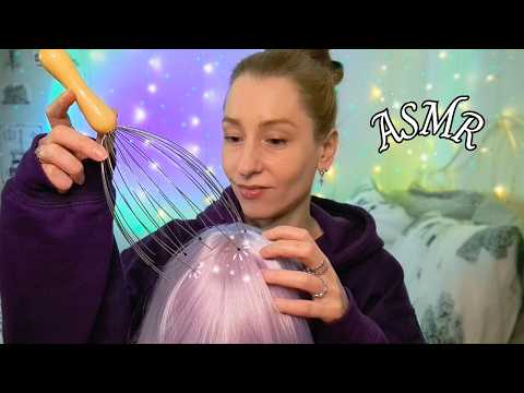 ASMR Scalp Massage for Headache Relief | Personal Attention, Care, Reassurance 💝
