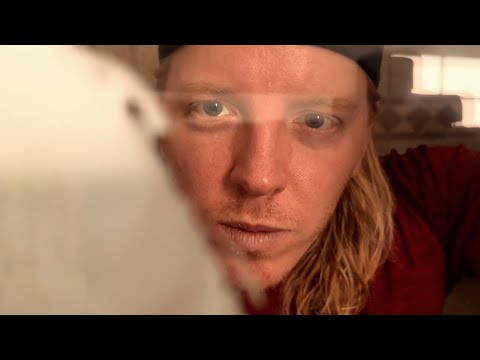 ASMR | Barber Shave On Glass