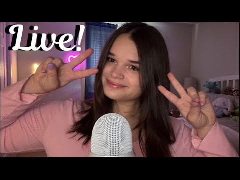 ASMR Lets do Your FAV Triggers Live!