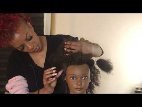 ASMR Random Natural Hairplay 💆🏾‍♀️