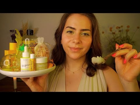 ASMR YELLOW SPA TIME 🧖‍♀️💛 Sanfte Pflege & Entspannung pur