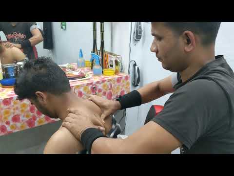 Tingles shoulder massage asmr | head and neck massage asmr | watch and relax your mind