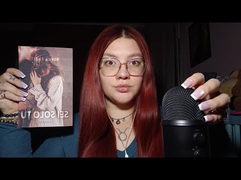 LIBRO SEI SOLO TU (Whispering & Reading) 😴💜 | ASMR ITA