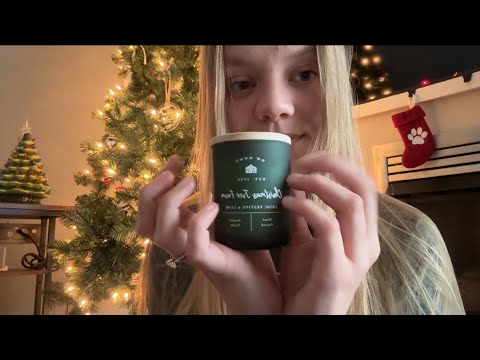 ASMR Whispered over-explaining of Christmas / holiday items!