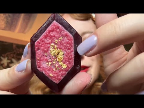 Tasting Edible Crystals! 💎 Wishing Star Box 💫 from Misaky Tokyo (ASMR taste test)